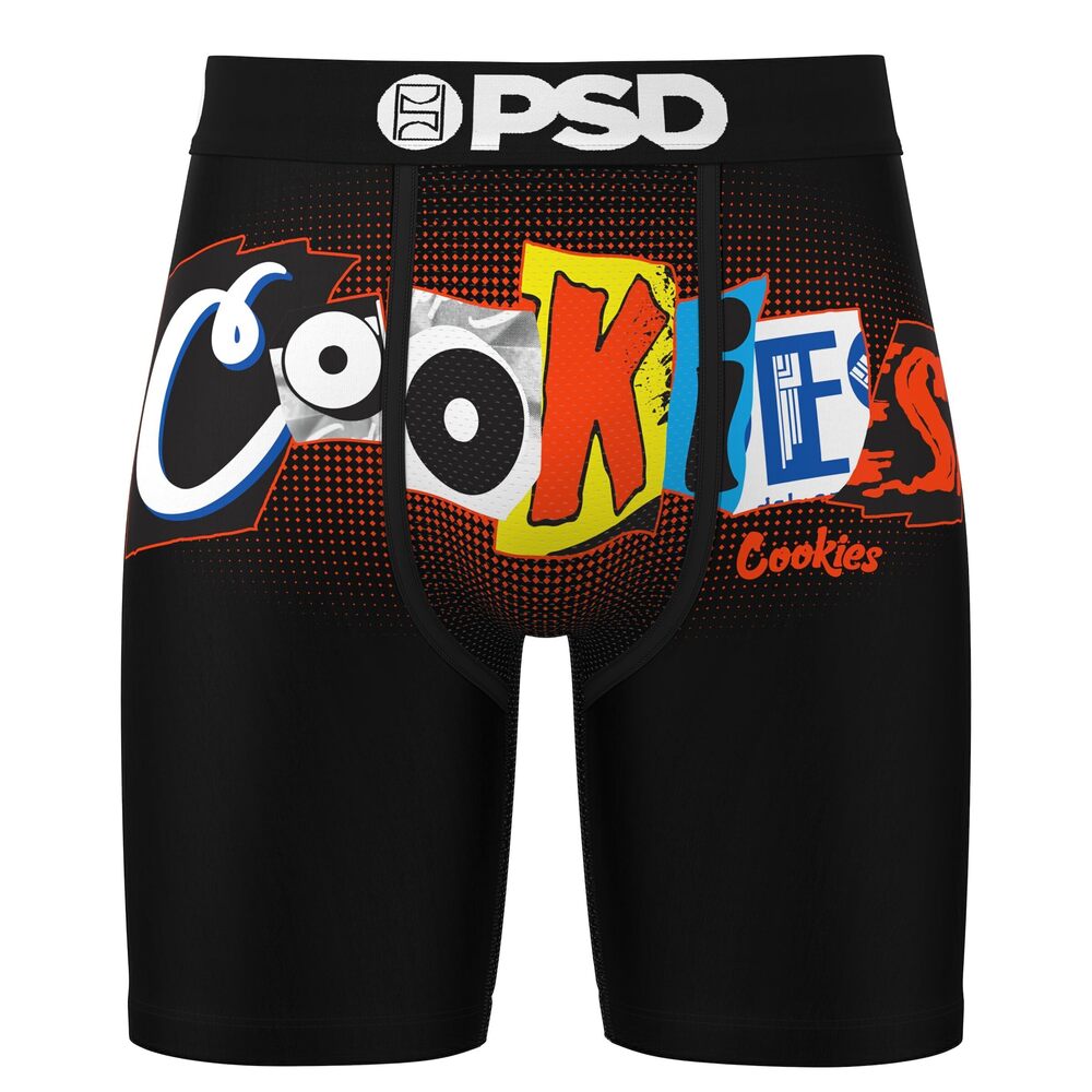 PSD Men's Cookies Ransom Boxer Briefs, Multi, L - Picture 2 of 4